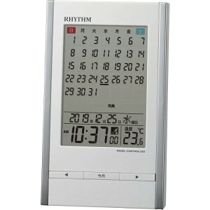 Y(RHYTHM) uv ڊo܂v dgv J_[ xv A[  15x9.1x5cm 8RZ210SR03