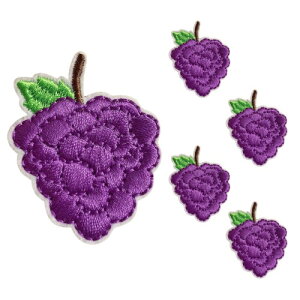 by AC hJ t[c Ԃǂ AbvP  5Zbg Jt ʕ  킢  w NYANDELMO ND-0196-R02-grape