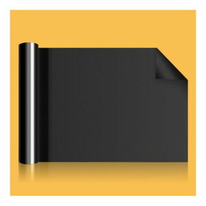 TransOurDream アイロンプリントシート 黒色 艶消し 転写シート 熱転写ラバーシート ラバーシート (30.5*152cm)