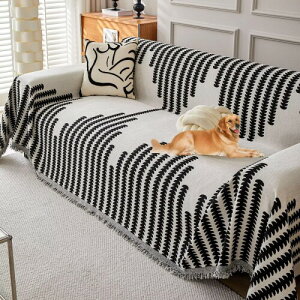 Nnamiiko マルチカバー ソファー 北欧風 犬猫対策 爪とぎ防止 おしゃれ ソファカバー 1人 2人掛け 3人掛け 肘付き かけるだけ マルチカバー ベッドカバー 長方形 大判 フリンジ付き ソファ