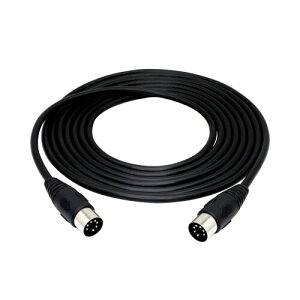 SinLoon midiP[uA7-Pin DIN10midiP[uA ft DINIX - IX I[fBIMIDIP[u MIDIL[{[hiVZTCU[AIKAGNgbNsAmAMIDIM^[ȂǁjBlack(3M 7DIN M-