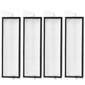 DianSung HEPA�t�B���^ �Ή�Roborock(�Ή����{���b�N) S8 Maxv Ultra / S8 Max Ultra ���{�b�g�|���@�p �[�A�N�Z�T���[�A�t�B���^�[�������i-4�s�[�X