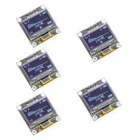 5pcs 0.96 Inch OLED Module 12864 128x64 SSD1306 Driver I2C Serial Display Board (Blue)