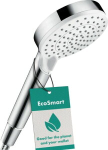 hansgrohe Crometta - ߐV[wbh 9bg/ (EcoSmart) nhV[ Eh ([t@C] 100mm) 2Xv[t ΊDXP[h~@\t zCg/N[