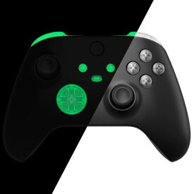 eXtremeRate Xbox Series S & Xbox Series Xコントローラーに対応用交換ボタン、Xbox Series X/Sに対応用LB RB LT RTバンパー トリガー 十字キー ABXYスタートバック同期シェアキー