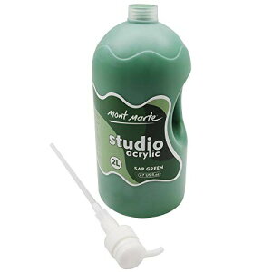 Mont Marte AN Sap Green 2bg 2L |vt  핢͋ w|pƂɌ Acrylic Paint
