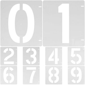 NUOLUX XeVV[g XeVv[g 0-9  v[g ԍ io[ `ev[g }EԏEŔEDIYEGEh JԂp(12*10.2cm/10Zbg
