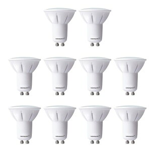 Lampaous LEDd GU10 5W - 50WnQ - F\ X}[gd - 2700 K`6500 K - dFAFAFA iK Ɩ110V-120V 10Zbg (R͕ʓrw