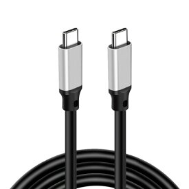 USB 3.2 Type C ケーブル (0.5m, グレー) LpoieJun.HHタイプc ケーブル MacBook/MacBook Pro/iPad Pro/Nintendo Switch/Xperia/Galaxy/Google Pixel等Type-C機種対 超高耐久