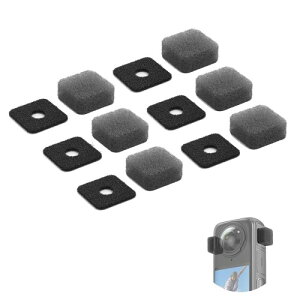 DFsucces 風防マイクカバー X4用 Insta360 6個いり 風切り音を低減 X4/X3 アクセサリー 交換用 取り外し可能 ォーム風防マイクスポンジ 収納しやすい