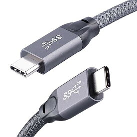 QCEs USB C-USB Cケーブル 1.5m、USB C 3.2 Gen 2ケーブル20Gbps 100W、4KビデオディスプレイおよびPD高速充電器Thunderbolt 3/4、iPhone 15 Pro Max、MacBook Pro/Air、iPad、Note 20と互換性あり