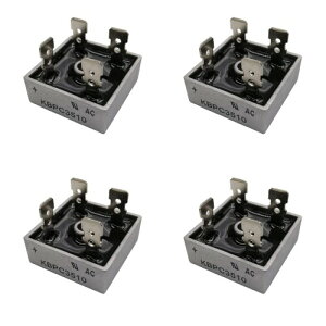 HUABAN 4�� KBPC3510 �V���R���u���b�W�����_�C�I�[�h 35A 1000V �P�� �S�g 35 Amp �A���v 1000 Volt �{���g