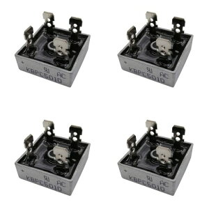 HUABAN 4�� KBPC5010 �V���R���u���b�W�����_�C�I�[�h 50A 1000V �P�� �S�g 50 Amp �A���v 1000 Volt �{���g