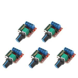 zmart 5�� 5A 90W PWM 12V DC ���[�^�[ ���x �R���g���[���[ ���W���[�� DC-DC 4.5V-35V ��d�� �����\ �h���C�u