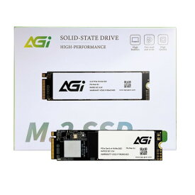 AGI 1TB AI298 PCIe NVMe M.2 Gen3x4 3D NAND 内蔵 SSD (読み込み/書き込み速度 2590/2080 MBs)
