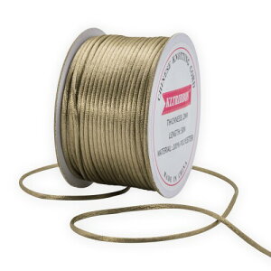 KLTRIBBON 2mm CgR[q[ Tebge[R[h ѕR - uXbg lbNX WG[ r[Y }N gR |p 50m