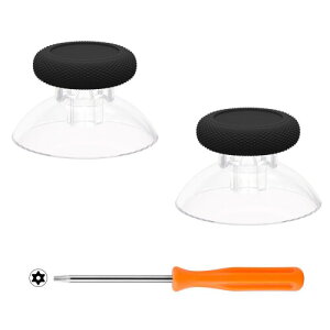 eXtremeRate xbox series X/S対応用ツートンカラーの交換サムスティック 、xbox one標準コントローラー対応用アナログスティック、xbox one X/S対応用カスタムジョイスティック、xbox one eliteに対応