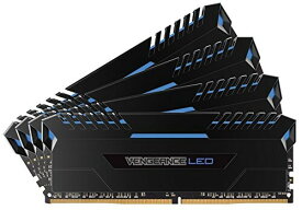 CORSAIR Vengeance Blue LED DDR4 3000Mhz 32GB (8GBx4) 288pin UDIMM MM3197 CMU32GX4M4C3000C15B