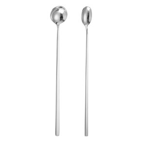 nalaina ���[�O���g �X�v�[�� 2�{ �����O �o�[ �p�t�F�X�v�[�� ���� 31cm �}�h���[ �A�C�X�R�[�q�[�p�����O ���� �A�C�X�N���[�� �T���f�[ �\�[�_ ���� �X�e�����X �H��@�Ή� (�V���o�[)