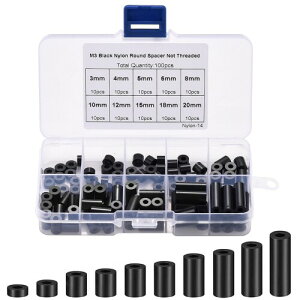 M3lWp 100pcs a3.2mm Oa7mm ϋviC EhXy[T[ bV[Zbg DIYH @p @B C ubN P[Xt