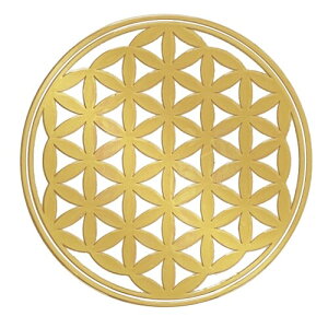 RELIGHT �t�����[�I�u���C�t �X�e�b�J�[ �V�[�� ������ �_���􉽊w �I���S�i�C�g �f�R�f�� flower of life 4.5cm 2����