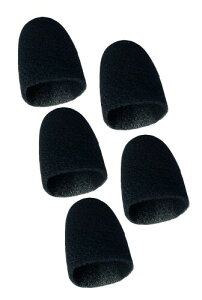 ファビュラス堂 マイク スポンジ インナー ダイナミック 全長 55mm 口径 40 mm 防風 カバー 防止 ウィンド スクリーン 交換 予備 5 個