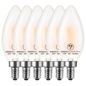 Zohadtak LED GW\d VfAd 60W` 720lm E12 6W Ód KX̍ގ Ή 2700K dF PSEF؍ς XC^ 6 (E12-XC^, dF)