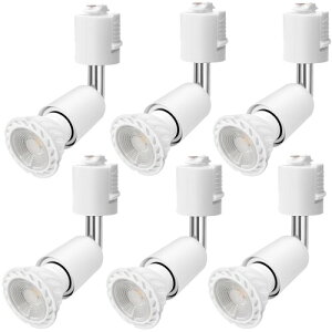 �_�N�g���[���p�X�|�b�g���C�g E26���� LED�d���t�� 60W�`���� 5.5W ���C�e�B���O�o�[�p���C�g ���C�e�B���O�o�[�p��� LED�X�|�b�g���C�g�{�_�N�g���[���p���Z�b�g (�z���C�g �����F, 6