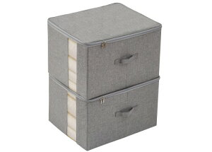 TIANZONG[{bNX [P[X e ߗގ[ ܂肽 t ӂt  z ߑP[X t t@Xi[ (O[, 50×s40×32cm 2_Zbg)