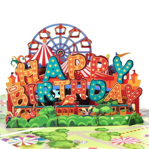 ϗԃJ[joA|bvAbv Happy Birthday nbs[o[Xf[ O[eBOJ[hAlqւ̗zIȈ̃MtgA󔒂̃m[gJ[hƕtAAqAAAF