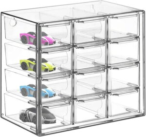 siawadeky �g�~�J�P�[�X 12�}�X ���� �h�o �h�� �~�j�J�[ ���[ 1/64�T�C�Y���[ �R���N�V�����P�[�X �ȃX�y�[�X �g�~ �~�j�J�[ �ۊ� ���[ �f�B�X�v���C�P�[�X