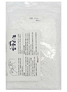 自由工作 固まるプラ びっくり素材 お湯で簡単 DIY プラスチック 材料 エコパック 粒状 (150g)