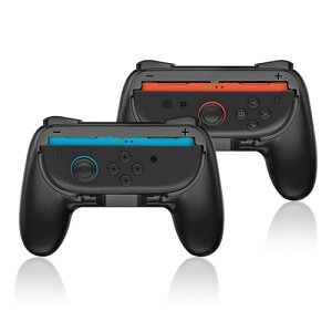 Switch 2 Joy-Con �R���g���[���[�p�n���h�O���b�v �l�ԍH�w�Ɋ�Â������K�ȃO���b�v�z���_�[ Nintendo Switch 2 Joy-Con 2025 ���[�V���O�Q�[���A�N�Z�T���[ 2�p�b�N �u���b�N