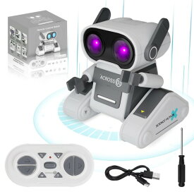 電動ロボット おもちゃ ラジコンロボット 2.4GHz 360°回転 LEDライト 音楽 デモ 多機能ロボット USB充電式 スマートロボット 入園祝い 幼稚園 子供の日 クリスマス 誕生日プレゼント 知育玩