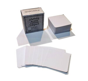 BLANK CANVAS nJ[hiuNJ[hj 100Zbg 70x70mmiXNGAjb{[hQ[EJ[hQ[EEwKp