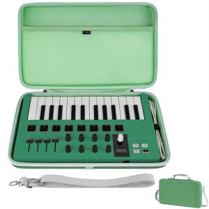 Geekria USB MIDI L[{[h Rg[[ nhP[X Arturia MiniLab 3 / MiniLab MkII 25 Slim-Keynƌ݊ n[hVF gx LOobO 񂰃P[X V_[Xgbvt