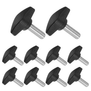 CoCud �e�B�[�E�B���O�m�u�T���X�N�����[ M8 x 20mm ���X�X���b�h �v���X�`�b�N T �m�u�N�����s���O�X�N�����[�X���b�h�X�^�b�h�n���h�m�u�O�� �b�v �i�p�r�F�@�B���՗p�j 10����