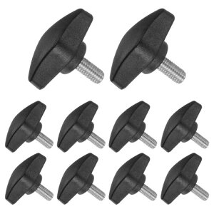 CoCud �e�B�[�E�B���O�m�u�T���X�N�����[ M6 x 14mm ���X�X���b�h �v���X�`�b�N T �m�u�N�����s���O�X�N�����[�X���b�h�X�^�b�h�n���h�m�u�O�� �b�v �i�p�r�F�@�B���՗p�j 10��