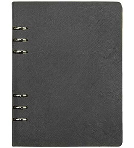 バインダーノート A5 おしゃれ 6穴 システム手帳 革製 ビジネス手帳 リングノート ルーズリーフ式 シンプル ダイアリー ノート 無地 日記帳 スケジュール帳 メモ帳 文房具 オフィス用品