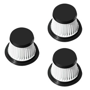 3個セット ZX-109車用掃除機に適応のHEPAフィルター ハンディクリーナーの交換部品