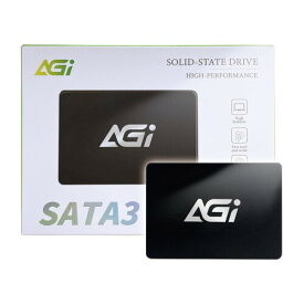 AGI 4TB AI178 2.5インチ SLC Caching 3D TLC NAND Flash採用 SSD（読み込み・書き込み速度530/500MBs）