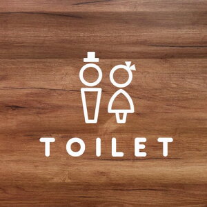 nicotto [TC hAXebJ[ TOILET gC V[ OK Vv 킢 sNgO j ؂蕶 JbeBOV[g 8.6×11cm  (zCg)