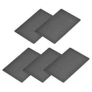 METALLIXITY �u�����N���^���J�[�h 66 mm x 45 mm x 0.5 mm 5�� �A���}�C�g���� �ƒ뉮��DIY�T�C�l�[�W�G�b�`���O�p �u���b�N
