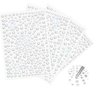 Wikrtoria 1500PCS WG[ V[ CXg[ XebJ[ \莆 WGXebJ[ LL 3D_Ch V[g NX^ WF XebJ[ 4 \莆 DIY |pi