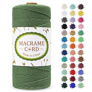 LEREATI }N[v 2mm x 200m }N ȃ[v yarn RbgȎ Ђ߂ R DIY ҂݃[v, Ǌ|, A, ҂ݕ, H|i (A[~[O[)