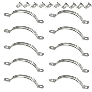 Quikaboo ����� �X�e�����X���̃n���h�� ��p�l�W�t�� �v���n���h�� �܂� �X�e�����X �����o�� 10cm 10��