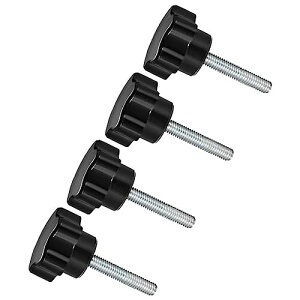 CoCud �X�^�[�N�����v�m�u M5 x 25mm�I�X�X���b�h 30mm �w�b�_ �v���X�`�b�N���e�w �X�N�����[�O���b�v�n���h�m�u �˂��t���{���g �u���b�N ���Ջ@�B�p 4����