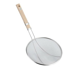 鍋用油切り網 天ぷら鍋バスケット フライバスケット かす揚げ ステンレス すくいざる あく取り ざる フライヤーバスケット 揚げ物用 油こし 水切り 湯切り 油 網かご ポテトフライ かご