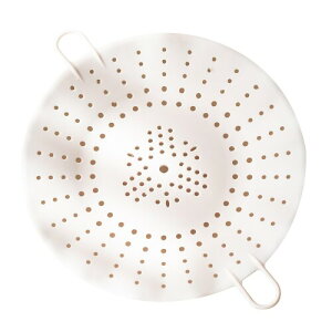 キッチンシリコーン蒸しスタンド 蒸し器 蒸し鍋 せいろ スチームプレート15〜25cmまで対応 蒸し料理 (アイボリー)