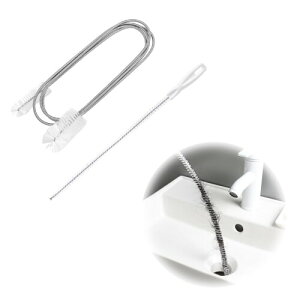 Doyime パイプブラシ 洗浄用 ホースクリーナー 排水溝 ブラシ ホースパイプブラシ 螺旋式 ステンレス製 柔軟 詰まり取り 折り曲げ 折り畳み可能 髪の毛を掃除 詰まり解消 風呂 キッチン用